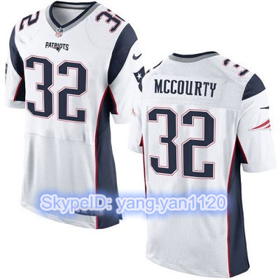 Nike Patriots #32 Devin McCourty White Men's Stitched NFL New Elite Jersey