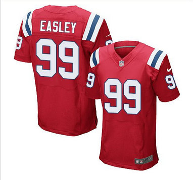 Nike New England Patriots #99 Dominique Easley Red Alternate Men's Stitched NFL Elite Jersey Nike New England Patriots #99 Dominique Easley Red Alternate Men's Stitched NFL Elite Jersey