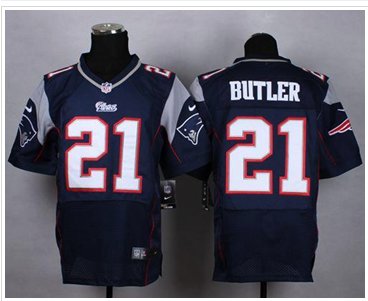 NEW Patriots #21 Malcolm Butler Navy Blue Team Color NFL Elite Jersey NEW Patriots #21 Malcolm Butler Navy Blue Team Color NFL Elite Jersey