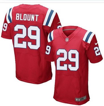 Nike New England Patriots #29 LeGarrette Blount Red Alternate NFL Elite Jersey Nike New England Patriots #29 LeGarrette Blount Red Alternate NFL Elite Jersey