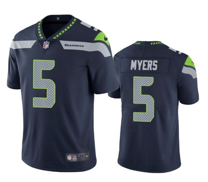 Men's Seattle Seahawks #5 Jason Myers Navy Vapor Untouchable Limited Stitched Jersey Men's Seattle Seahawks #5 Jason Myers Navy Vapor Untouchable Limited Stitched Jersey