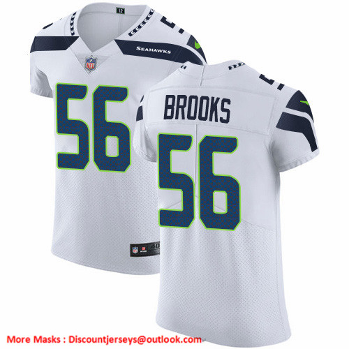Nike Seahawks #56 Jordyn Brooks White Men's Stitched NFL New Elite Jersey Nike Seahawks #56 Jordyn Brooks White Men's Stitched NFL New Elite Jersey