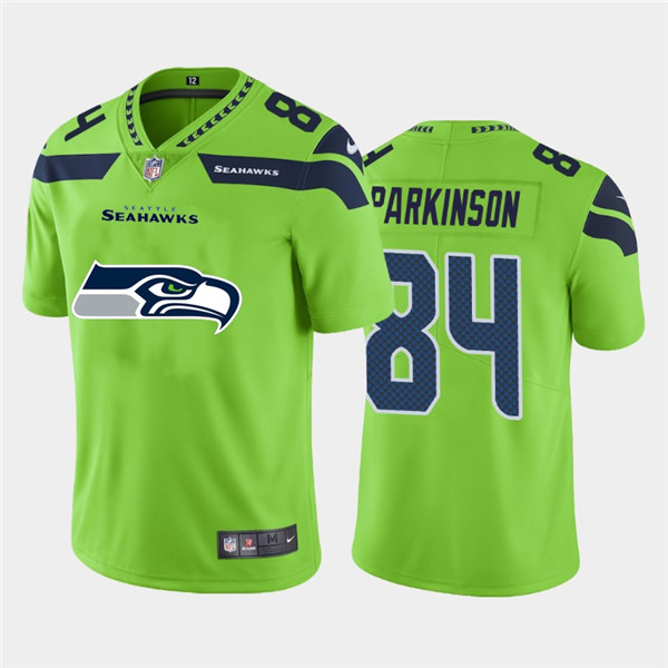 Nike Seahawks 84 Colby Parkinson Green Team Big Logo Vapor Untouchable Limited Jersey Nike Seahawks 84 Colby Parkinson Green Team Big Logo Vapor Untouchable Limited Jersey