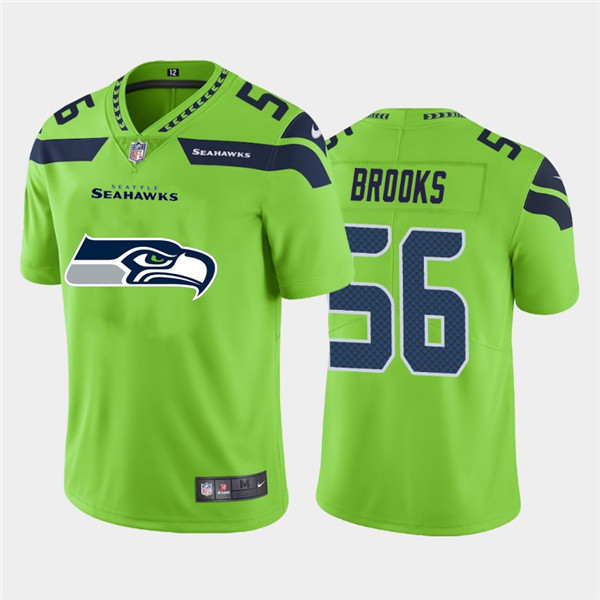 Nike Seahawks 56 Jordyn Brooks Green Team Big Logo Vapor Untouchable Limited Jersey Nike Seahawks 56 Jordyn Brooks Green Team Big Logo Vapor Untouchable Limited Jersey