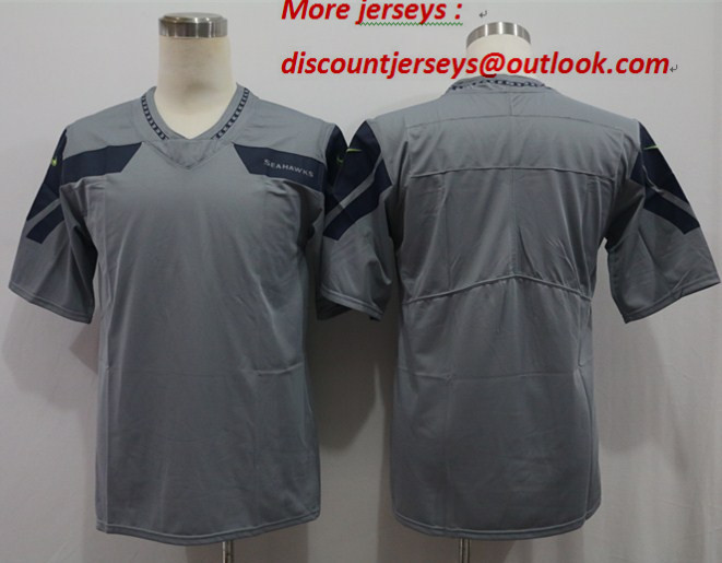 Nike Seahawks Blank Gray Vapor Untouchable Limited Jersey Nike Seahawks Blank Gray Vapor Untouchable Limited Jersey