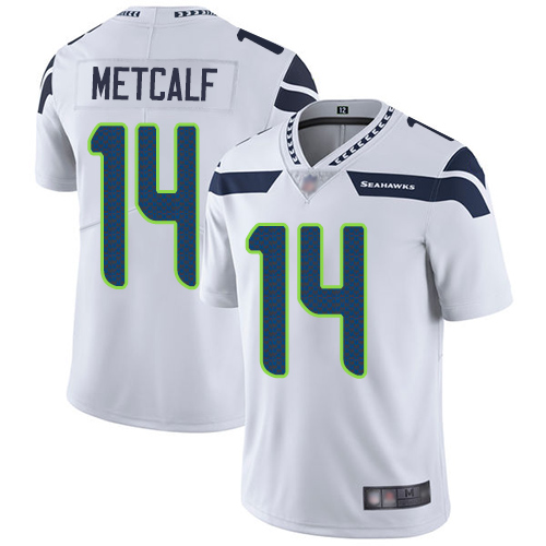 Seahawks #14 D.K. Metcalf White Men's Stitched Football Vapor Untouchable Limited Jersey Seahawks #14 D.K. Metcalf White Men's Stitched Football Vapor Untouchable Limited Jersey