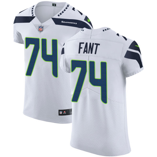 Nike Seahawks #74 George Fant White Men's Stitched NFL Vapor Untouchable Elite Jersey Nike Seahawks #74 George Fant White Men's Stitched NFL Vapor Untouchable Elite Jersey