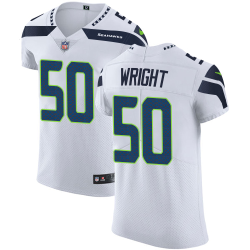 Nike Seahawks #50 K.J. Wright White Men's Stitched NFL Vapor Untouchable Elite Jersey Nike Seahawks #50 K.J. Wright White Men's Stitched NFL Vapor Untouchable Elite Jersey