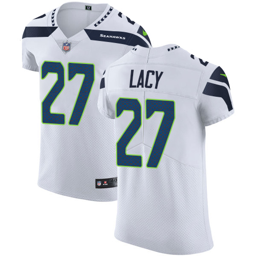 Nike Seahawks #27 Eddie Lacy White Men's Stitched NFL Vapor Untouchable Elite Jersey Nike Seahawks #27 Eddie Lacy White Men's Stitched NFL Vapor Untouchable Elite Jersey