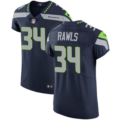 Nike Seahawks #34 Thomas Rawls Steel Blue Team Color Men's Stitched NFL Vapor Untouchable Elite Jersey Nike Seahawks #34 Thomas Rawls Steel Blue Team Color Men's Stitched NFL Vapor Untouchable Elite Jersey