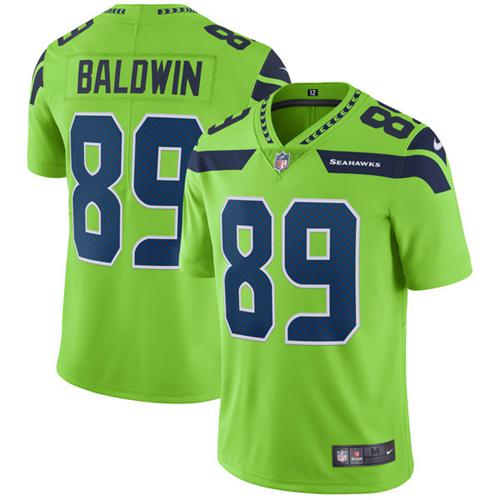 Nike Seahawks #89 Doug Baldwin Green Men's Stitched NFL Limited Rush Jersey Nike Seahawks #89 Doug Baldwin Green Men's Stitched NFL Limited Rush Jersey