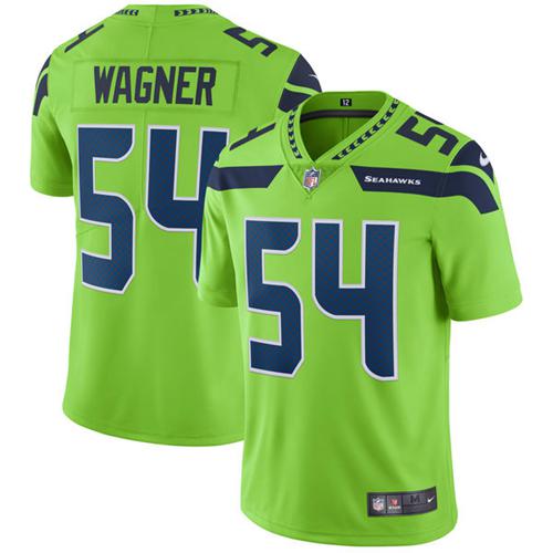 Nike Seahawks #54 Bobby Wagner Green Men's Stitched NFL Limited Rush Jersey Nike Seahawks #54 Bobby Wagner Green Men's Stitched NFL Limited Rush Jersey
