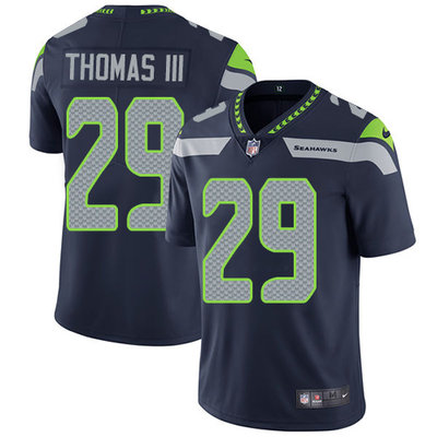 Nike Seahawks #29 Earl Thomas III Steel Blue Team Color Men's Stitched NFL Vapor Untouchable Limited Jersey Nike Seahawks #29 Earl Thomas III Steel Blue Team Color Men's Stitched NFL Vapor Untouchable Limited Jersey