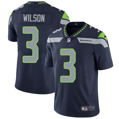 Nike Seahawks #3 Russell Wilson Steel Blue Team Color Men's Stitched NFL Vapor Untouchable Limited Jersey Nike Seahawks #3 Russell Wilson Steel Blue Team Color Men's Stitched NFL Vapor Untouchable Limited Jersey