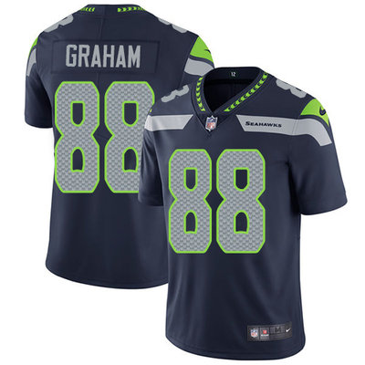 Nike Seahawks #88 Jimmy Graham Steel Blue Team Color Men's Stitched NFL Vapor Untouchable Limited Jersey Nike Seahawks #88 Jimmy Graham Steel Blue Team Color Men's Stitched NFL Vapor Untouchable Limited Jersey