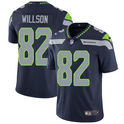 Nike Seahawks #82 Luke Willson Steel Blue Team Color Men's Stitched NFL Vapor Untouchable Limited Jersey Nike Seahawks #82 Luke Willson Steel Blue Team Color Men's Stitched NFL Vapor Untouchable Limited Jersey