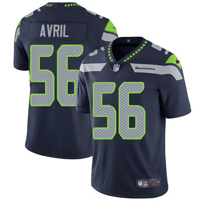 Nike Seahawks #56 Cliff Avril Steel Blue Team Color Men's Stitched NFL Vapor Untouchable Limited Jersey Nike Seahawks #56 Cliff Avril Steel Blue Team Color Men's Stitched NFL Vapor Untouchable Limited Jersey