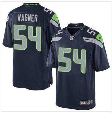 New Seahawks #54 Bobby Wagner Steel Blue Team Color Men's Stitched NFL Limited Jersey New Seahawks #54 Bobby Wagner Steel Blue Team Color Men's Stitched NFL Limited Jersey