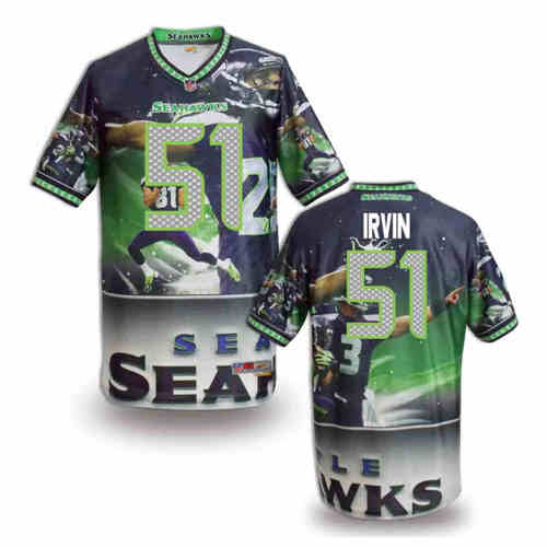 New Seattle Seahawks #51 Bruce Irvin Team Color NFL Elite Fanatical Version Jerseys New Seattle Seahawks #51 Bruce Irvin Team Color NFL Elite Fanatical Version Jerseys