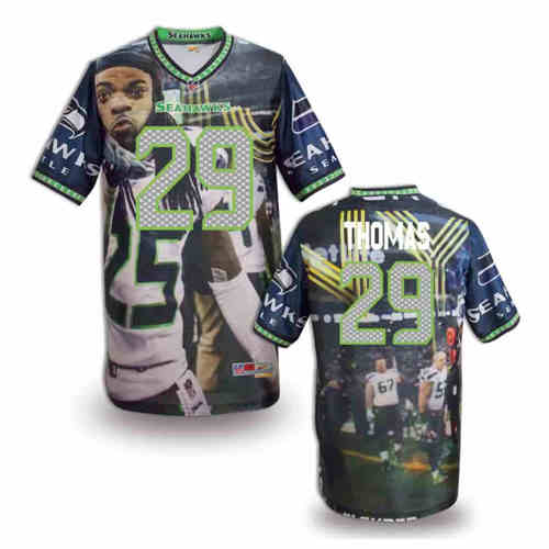 New Seattle Seahawks #29 Earl Thomas Team Color NFL Elite Fanatical Version Jerseys New Seattle Seahawks #29 Earl Thomas Team Color NFL Elite Fanatical Version Jerseys