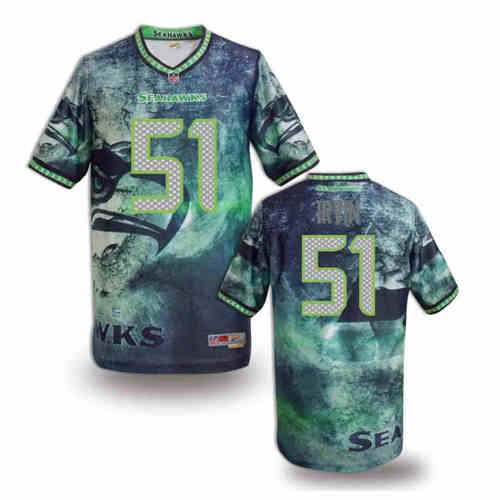 New Seattle Seahawks #51 Bruce Irvin Team Color NFL Elite Fanatical Version Jersey New Seattle Seahawks #51 Bruce Irvin Team Color NFL Elite Fanatical Version Jersey