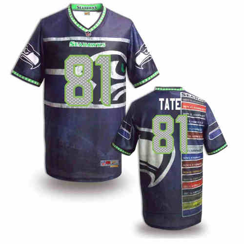 New Seattle Seahawks 81 Golden Tate Team Color Elite Fanatical Version Jersey New Seattle Seahawks 81 Golden Tate Team Color Elite Fanatical Version Jersey