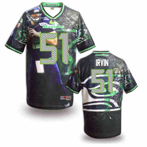 New Seattle Seahawks #51 Bruce Irvin Team Color Elite Fanatical Version Jerseys New Seattle Seahawks #51 Bruce Irvin Team Color Elite Fanatical Version Jerseys