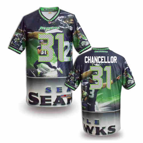 New Seattle Seahawks 31# Kam Chancellor Team Color NFL Elite Fanatical Version Jerseys New Seattle Seahawks 31# Kam Chancellor Team Color NFL Elite Fanatical Version Jerseys