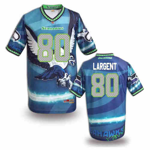 New Seattle Seahawks 80 Steve Largent Team Color NFL Elite Fanatical Version Jersey New Seattle Seahawks 80 Steve Largent Team Color NFL Elite Fanatical Version Jersey