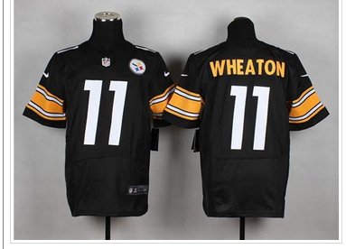 NEW Pittsburgh Steelers #11 Markus Wheaton Black Team Color NFL Elite Jersey NEW Pittsburgh Steelers #11 Markus Wheaton Black Team Color NFL Elite Jersey