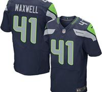 New Seattle Seahawks #41 Byron Maxwell Steel Blue Team Color NFL Elite Jersey New Seattle Seahawks #41 Byron Maxwell Steel Blue Team Color NFL Elite Jersey