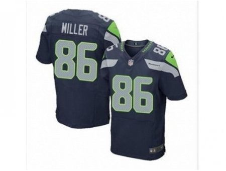 NEW NFL Seattle Seahawks #86 Zach miller Blue Jerseys(Elite) NEW NFL Seattle Seahawks #86 Zach miller Blue Jerseys(Elite)