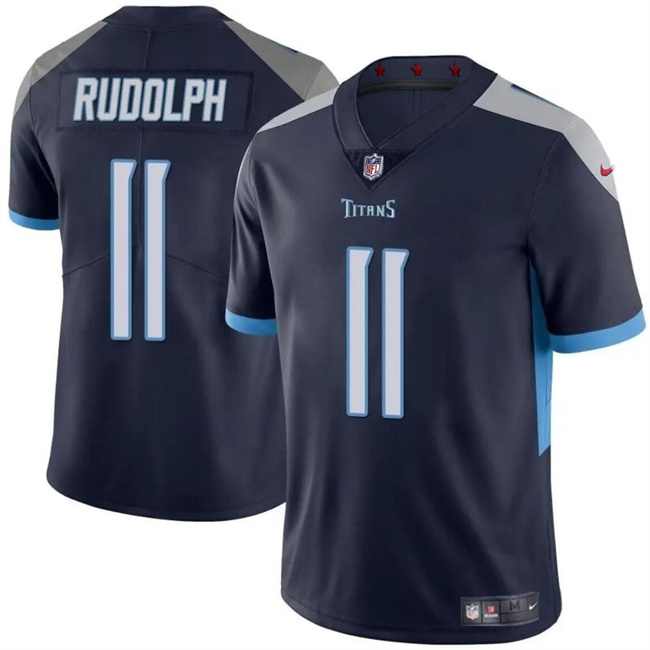 Men's Tennessee Titans #11 Mason Rudolph Navy Vapor Limited Stitched Football Jersey Men's Tennessee Titans #11 Mason Rudolph Navy Vapor Limited Stitched Football Jersey