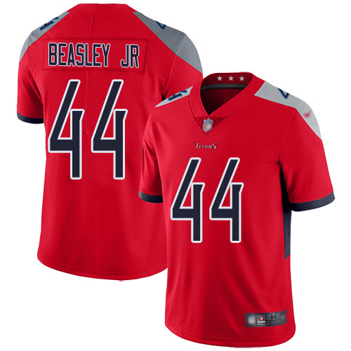Nike Titans #44 Vic Beasley Jr Red Men's Stitched NFL Limited Inverted Legend Jersey Nike Titans #44 Vic Beasley Jr Red Men's Stitched NFL Limited Inverted Legend Jersey