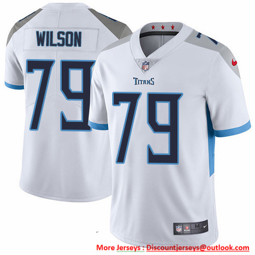 Nike Titans #79 Isaiah Wilson White Men's Stitched NFL Vapor Untouchable Limited Jersey Nike Titans #79 Isaiah Wilson White Men's Stitched NFL Vapor Untouchable Limited Jersey