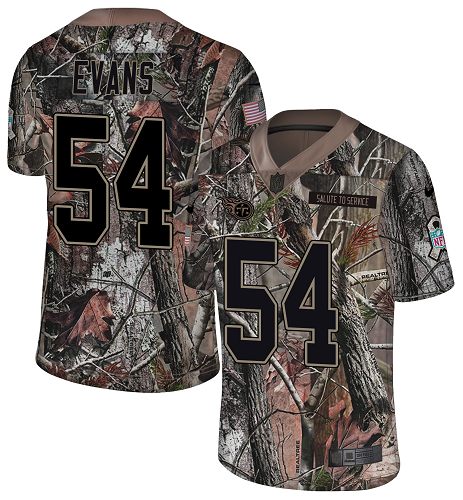 Nike Titans #54 Rashaan Evans Camo Men's Stitched NFL Limited Rush Realtree Jersey Nike Titans #54 Rashaan Evans Camo Men's Stitched NFL Limited Rush Realtree Jersey