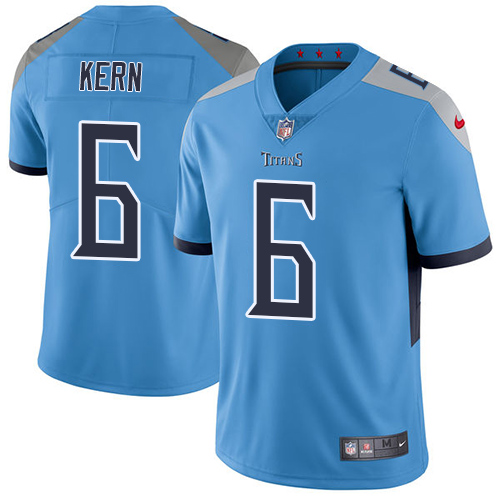 Nike Titans #6 Brett Kern Light Blue Team Color Men's Stitched NFL Vapor Untouchable Limited Jersey Nike Titans #6 Brett Kern Light Blue Team Color Men's Stitched NFL Vapor Untouchable Limited Jersey