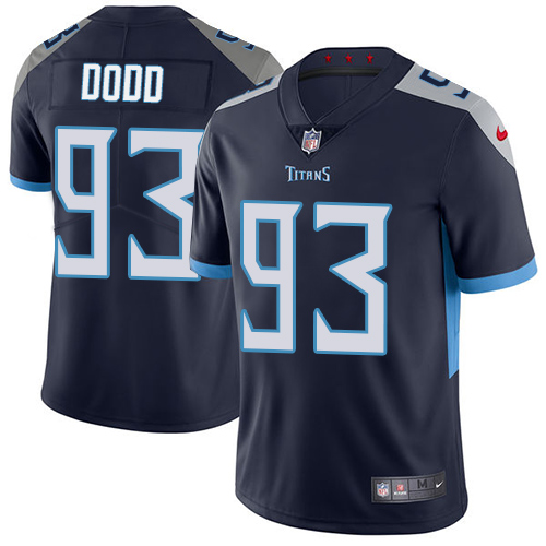 Nike Titans #93 Kevin Dodd Navy Blue Alternate Men's Stitched NFL Vapor Untouchable Limited Jersey Nike Titans #93 Kevin Dodd Navy Blue Alternate Men's Stitched NFL Vapor Untouchable Limited Jersey
