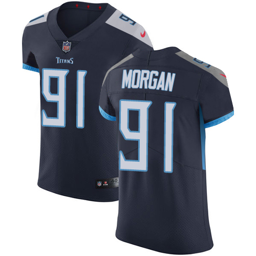 Nike Titans #91 Derrick Morgan Navy Blue Alternate Men's Stitched NFL Vapor Untouchable Elite Jersey Nike Titans #91 Derrick Morgan Navy Blue Alternate Men's Stitched NFL Vapor Untouchable Elite Jersey