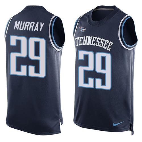 Nike Titans #29 DeMarco Murray Navy Blue Alternate Men's Stitched NFL Limited Tank Top Jersey Nike Titans #29 DeMarco Murray Navy Blue Alternate Men's Stitched NFL Limited Tank Top Jersey