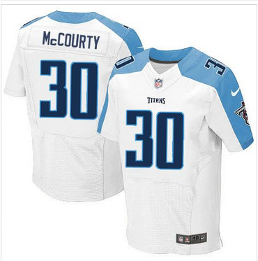 Nike Tennessee Titans #30 Jason McCourty White Men's Stitched NFL Elite Jersey