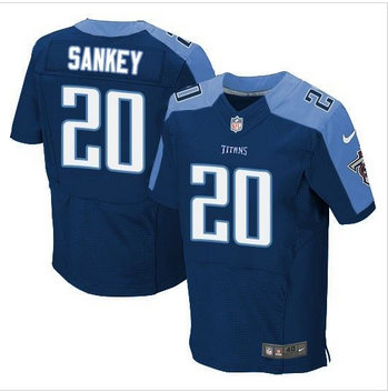 NEW Tennessee Titans #20 Bishop Sankey Navy Blue Alternate Men's Stitched NFL Elite Jersey NEW Tennessee Titans #20 Bishop Sankey Navy Blue Alternate Men's Stitched NFL Elite Jersey