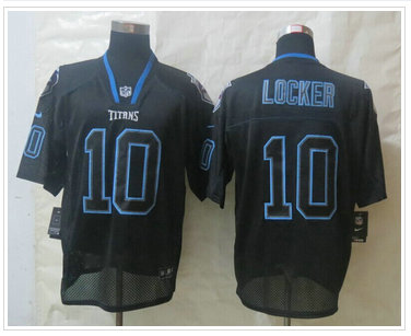 New Tennessee Titans 10 Locker Lights Out Black Elite Jerseys New Tennessee Titans 10 Locker Lights Out Black Elite Jerseys