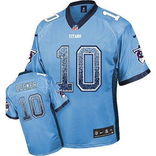 NEW Tennessee Titans #10 Jake Locker Light Blue Stitched NFL Elite Drift Fashion Jerseys NEW Tennessee Titans #10 Jake Locker Light Blue Stitched NFL Elite Drift Fashion Jerseys