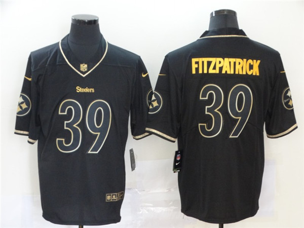 Nike Steelers 39 Minkah Fitzpatrick Black Gold Vapor Untouchable Limited Jersey Nike Steelers 39 Minkah Fitzpatrick Black Gold Vapor Untouchable Limited Jersey