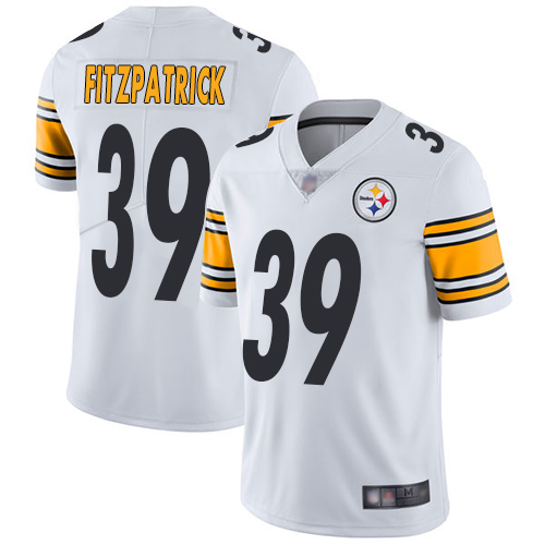 Steelers #39 Minkah Fitzpatrick White Men's Stitched Football Vapor Untouchable Limited Jersey Steelers #39 Minkah Fitzpatrick White Men's Stitched Football Vapor Untouchable Limited Jersey