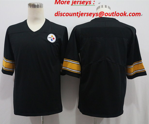 Nike Steelers Blank Black Vapor Untouchable Limited Jersey