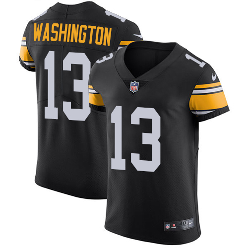 Nike Steelers #13 James Washington Black Team Color Men's Stitched NFL Vapor Untouchable Elite Jersey Nike Steelers #13 James Washington Black Team Color Men's Stitched NFL Vapor Untouchable Elite Jersey