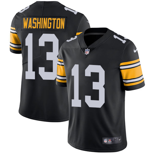 Nike Steelers #13 James Washington Black Team Color Men's Stitched NFL Vapor Untouchable Limited Jersey Nike Steelers #13 James Washington Black Team Color Men's Stitched NFL Vapor Untouchable Limited Jersey