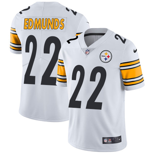 Nike Steelers #22 Terrell Edmunds White Men's Stitched NFL Vapor Untouchable Limited Jersey Nike Steelers #22 Terrell Edmunds White Men's Stitched NFL Vapor Untouchable Limited Jersey